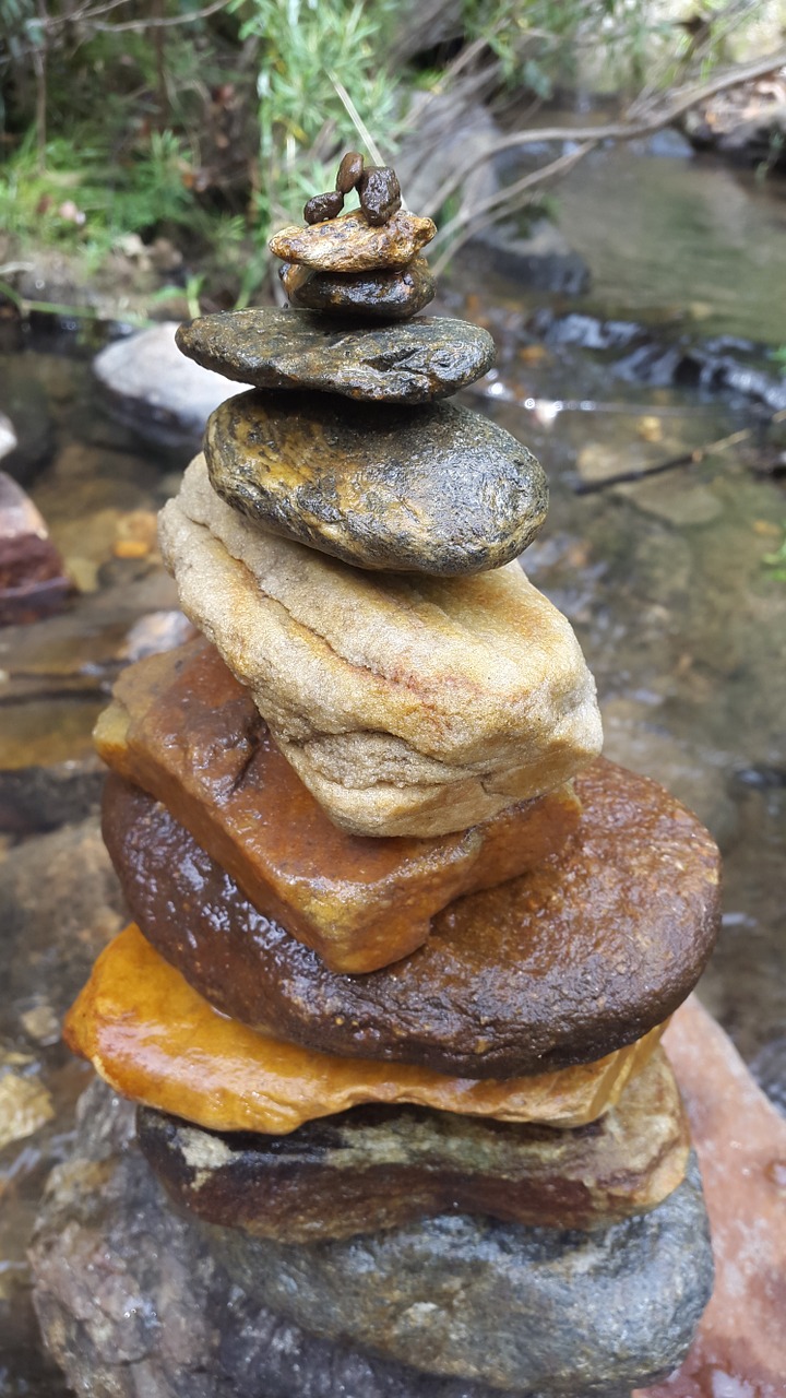 rocks stack balance free photo