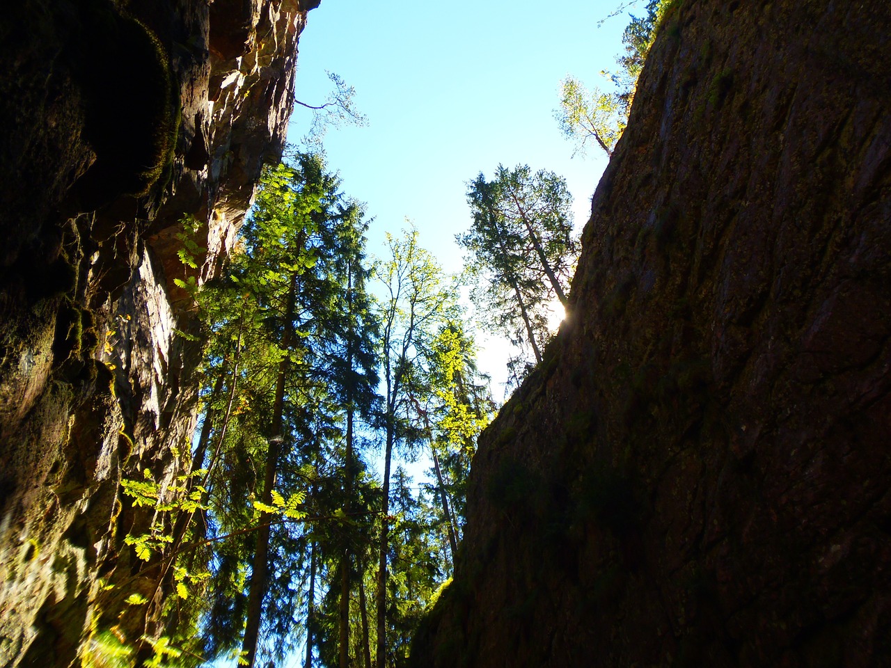 sweden natural reservation rocks free photo