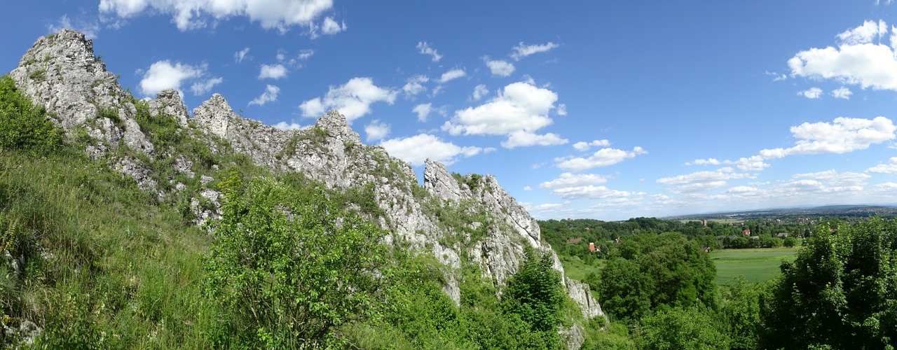 rocks limestone tops free photo