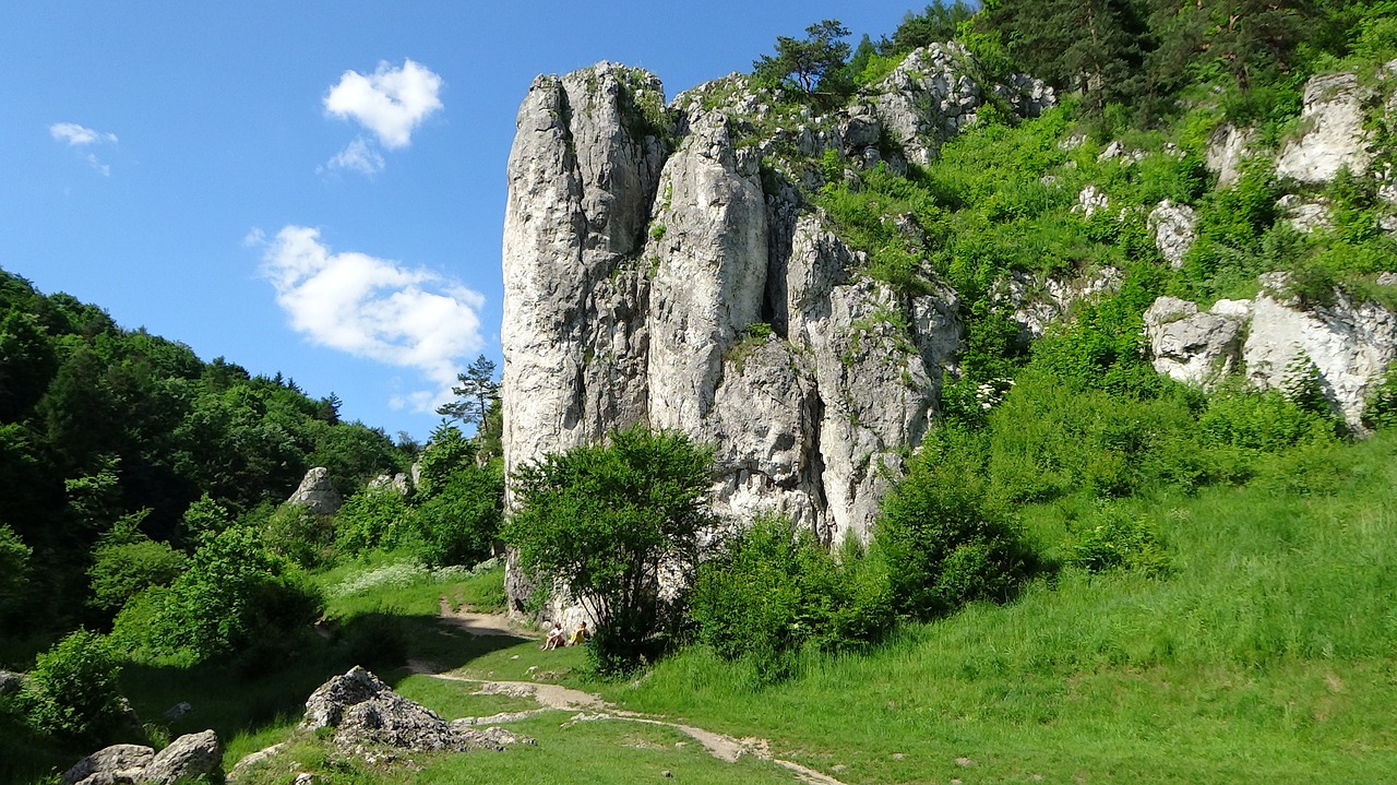 rocks landscape poland free photo