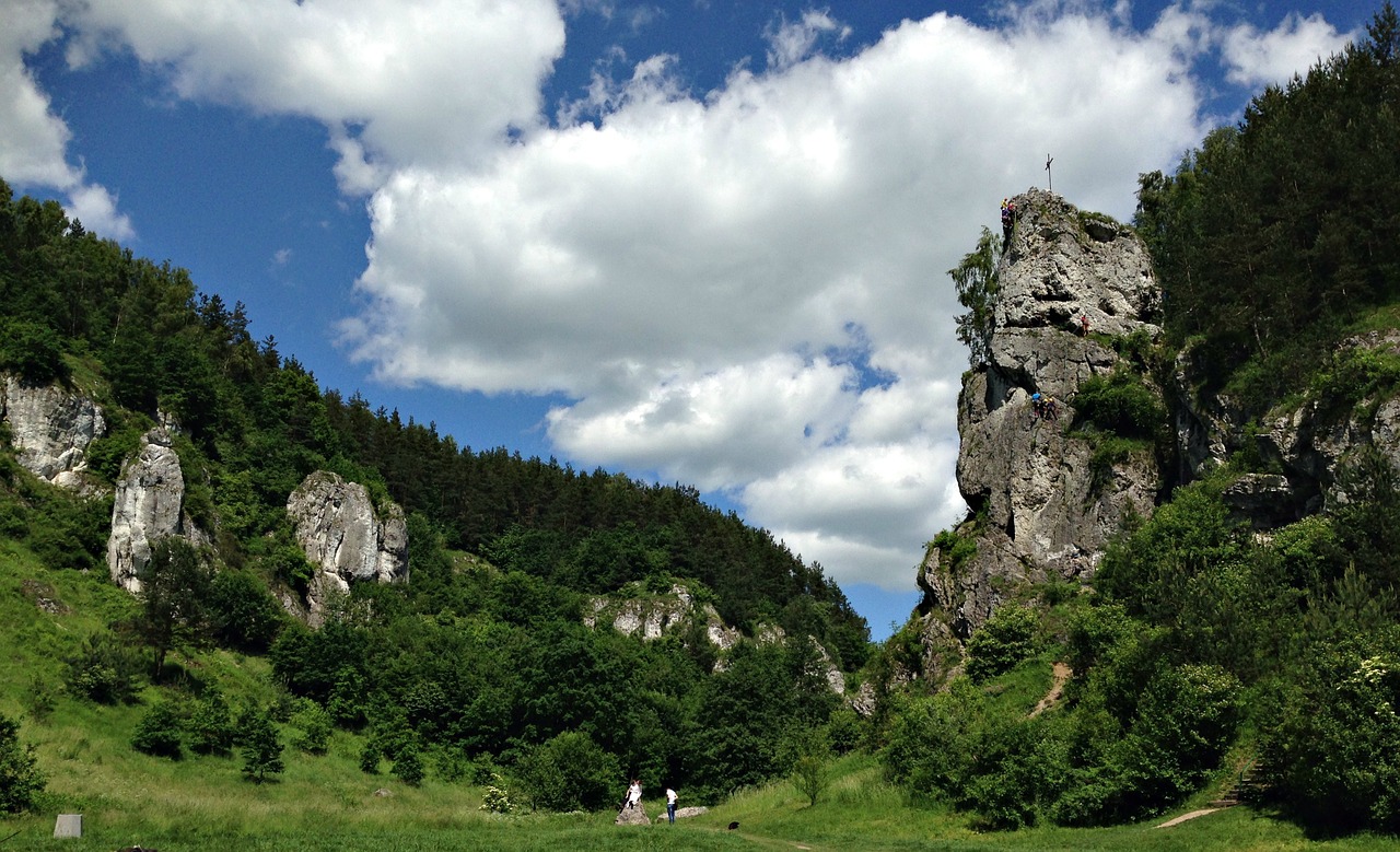 rocks limestones landscape free photo