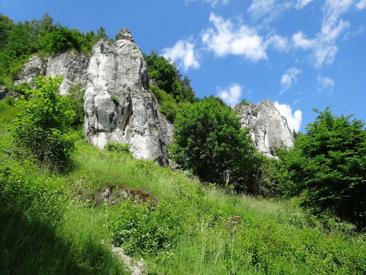 rocks limestones landscape free photo