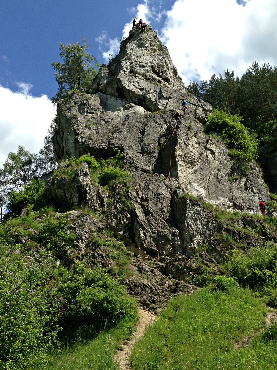 rocks limestones landscape free photo