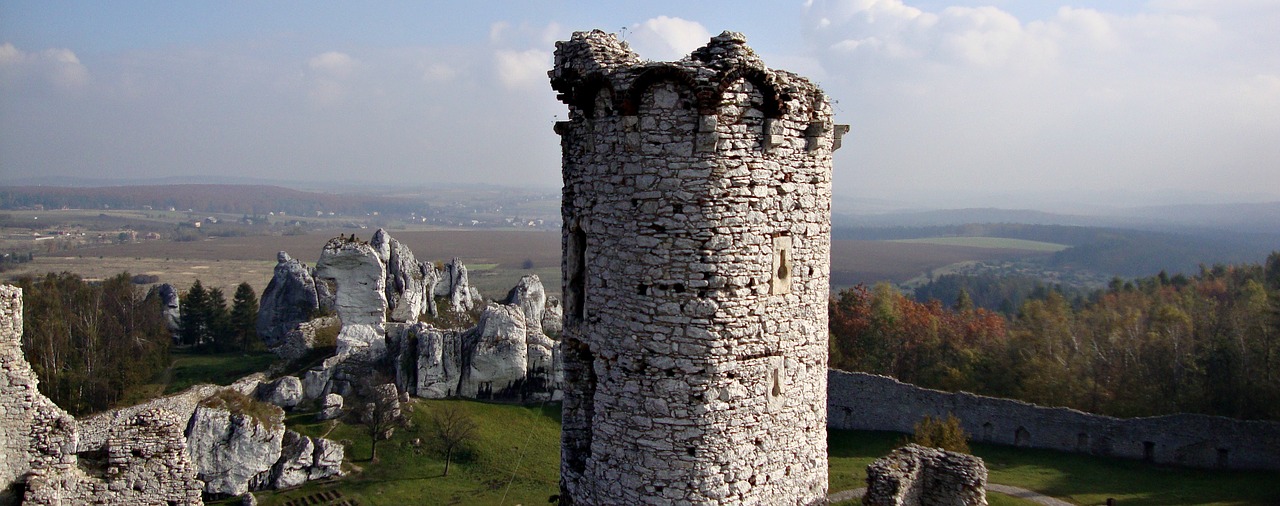 rocks tower castle free photo