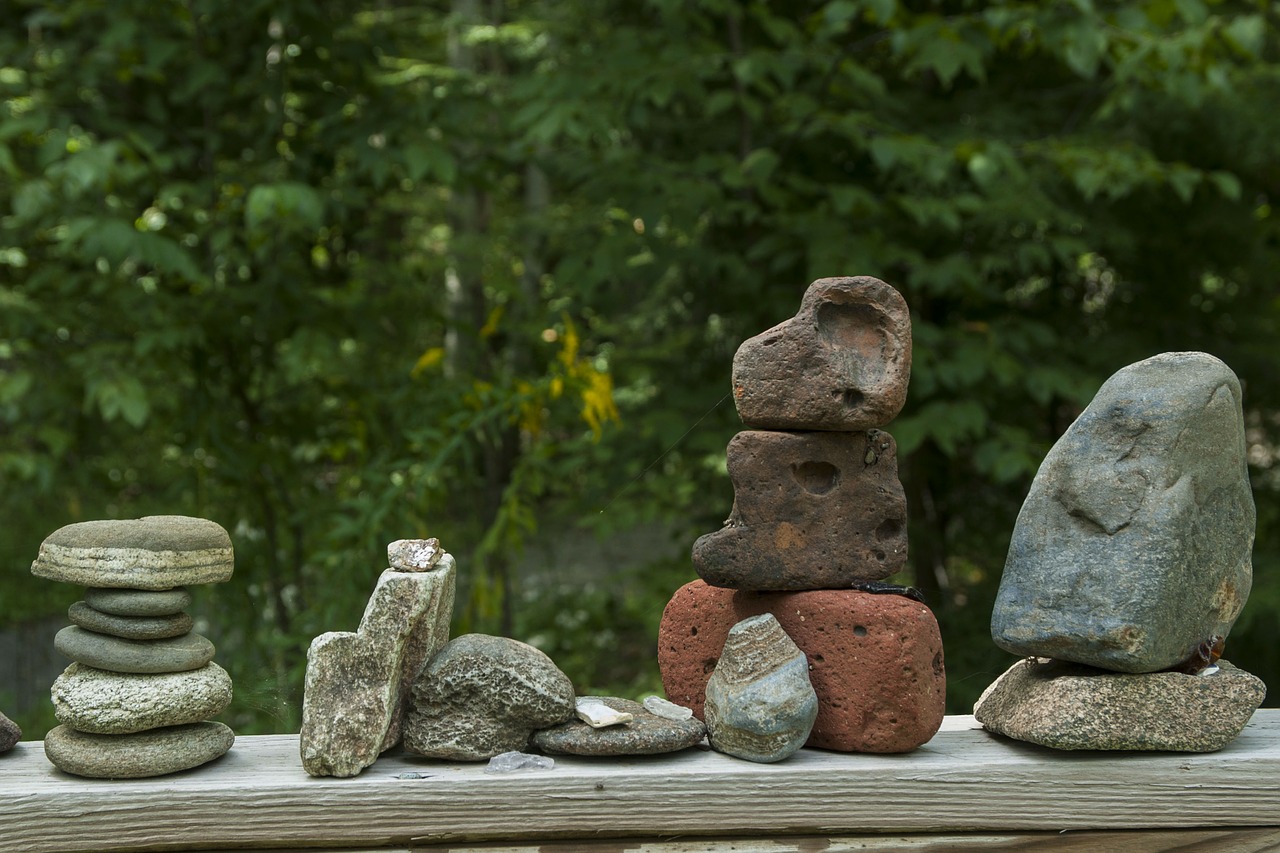 rocks sculpture stones free photo