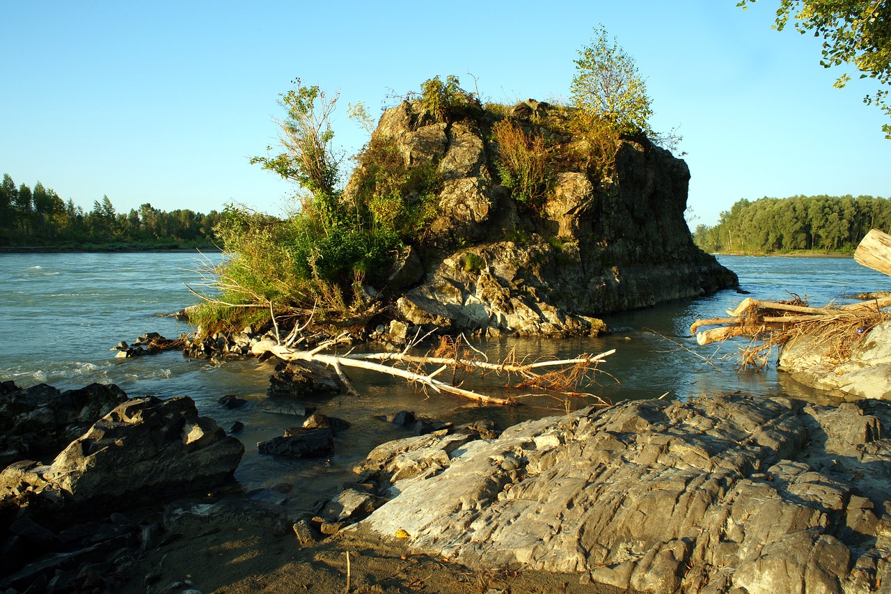 rocks mountain altai landscape free photo