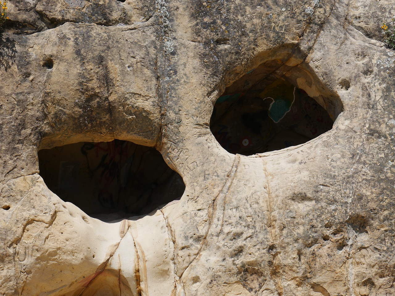 rocks california sandstone free photo