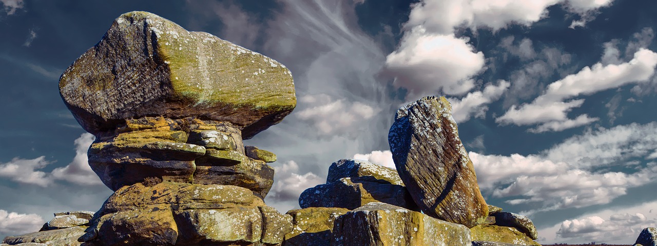 rocks banner header free photo