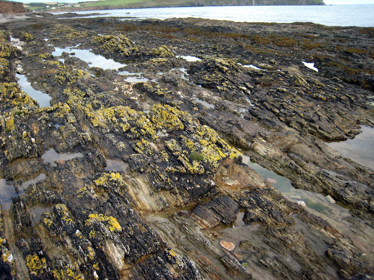 rocks sea natural free photo