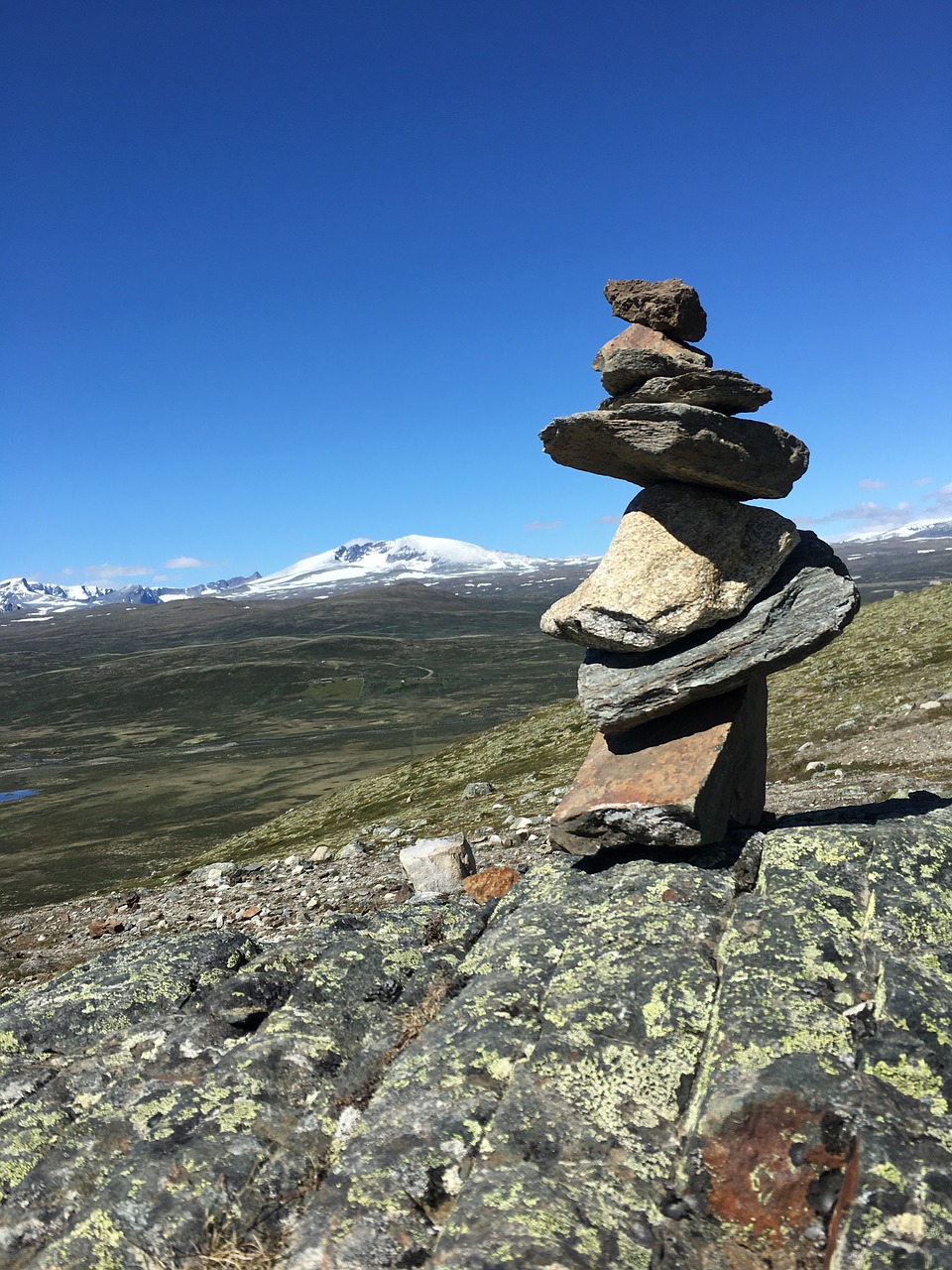 rocks blue norway free photo