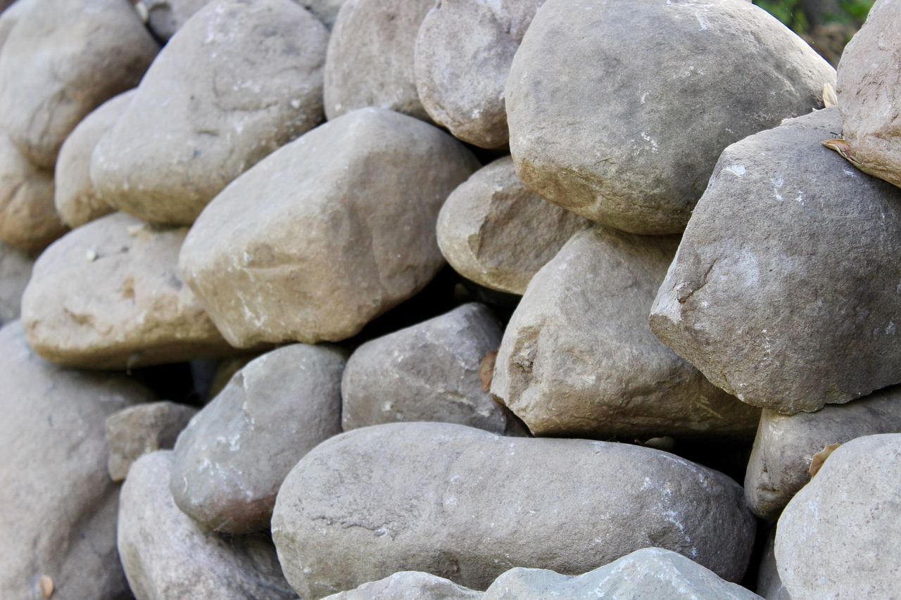 rocks  boulders  snakes free photo