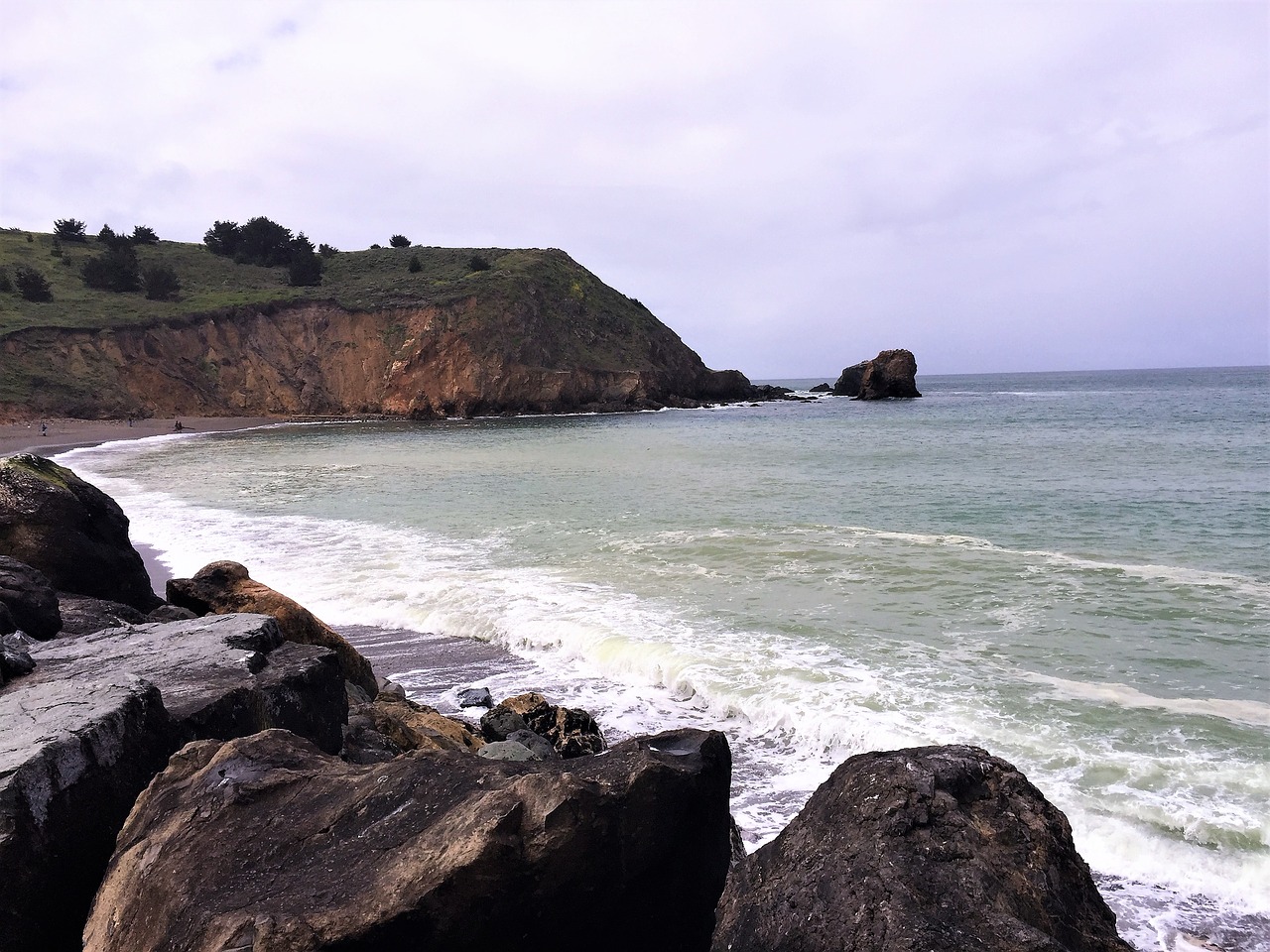 rocks  ocean  sea free photo