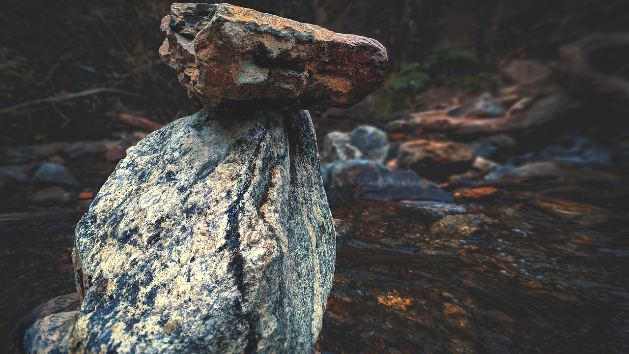 rocks  creek  river free photo