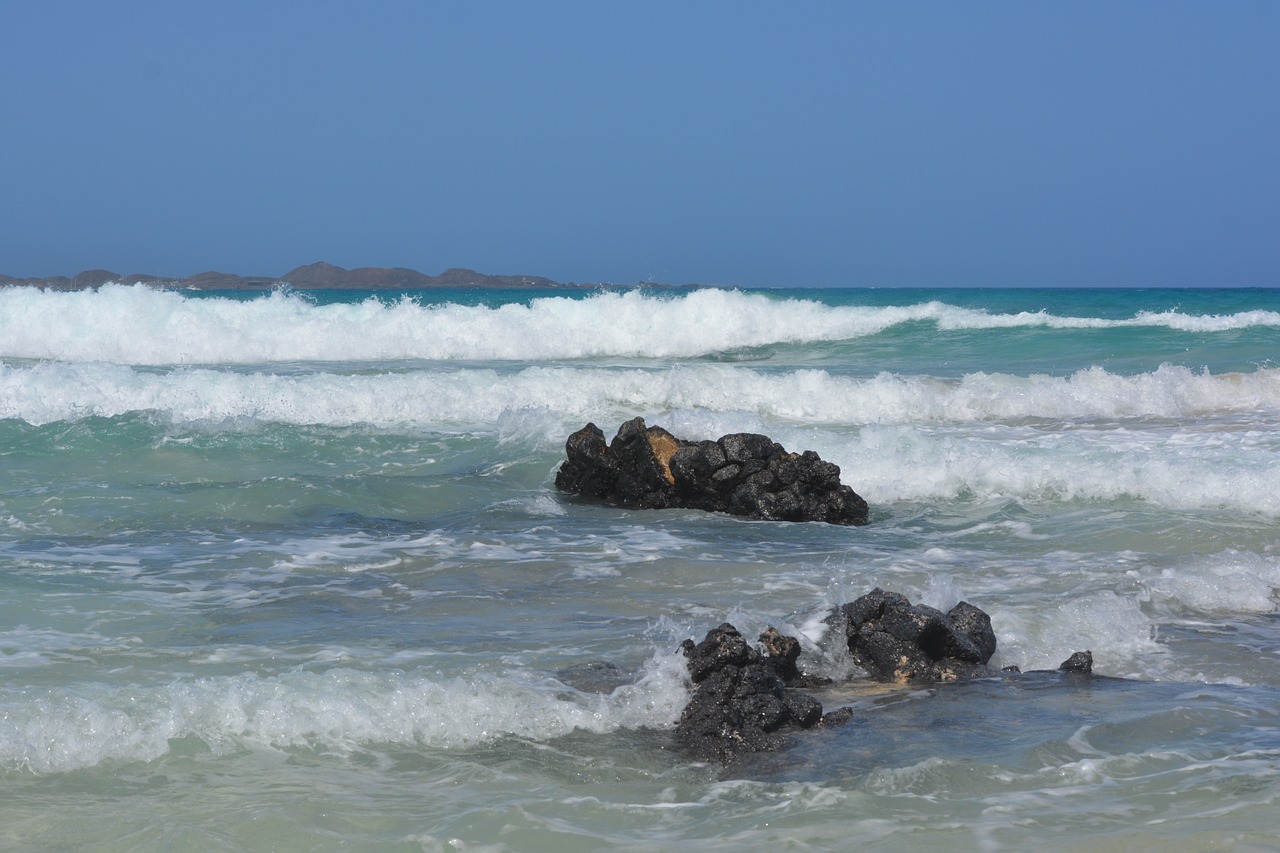 rocks sea coast free photo