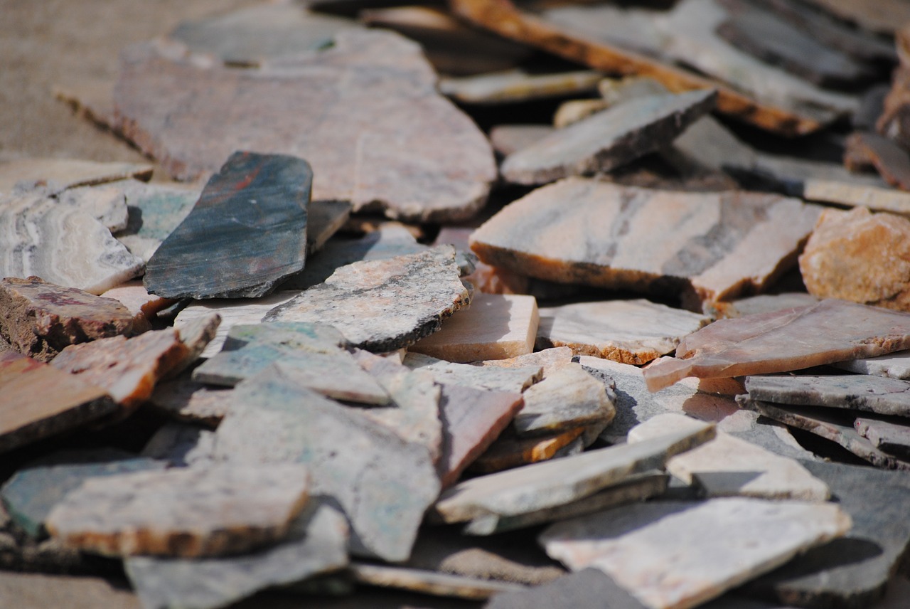 rocks shards stone free photo