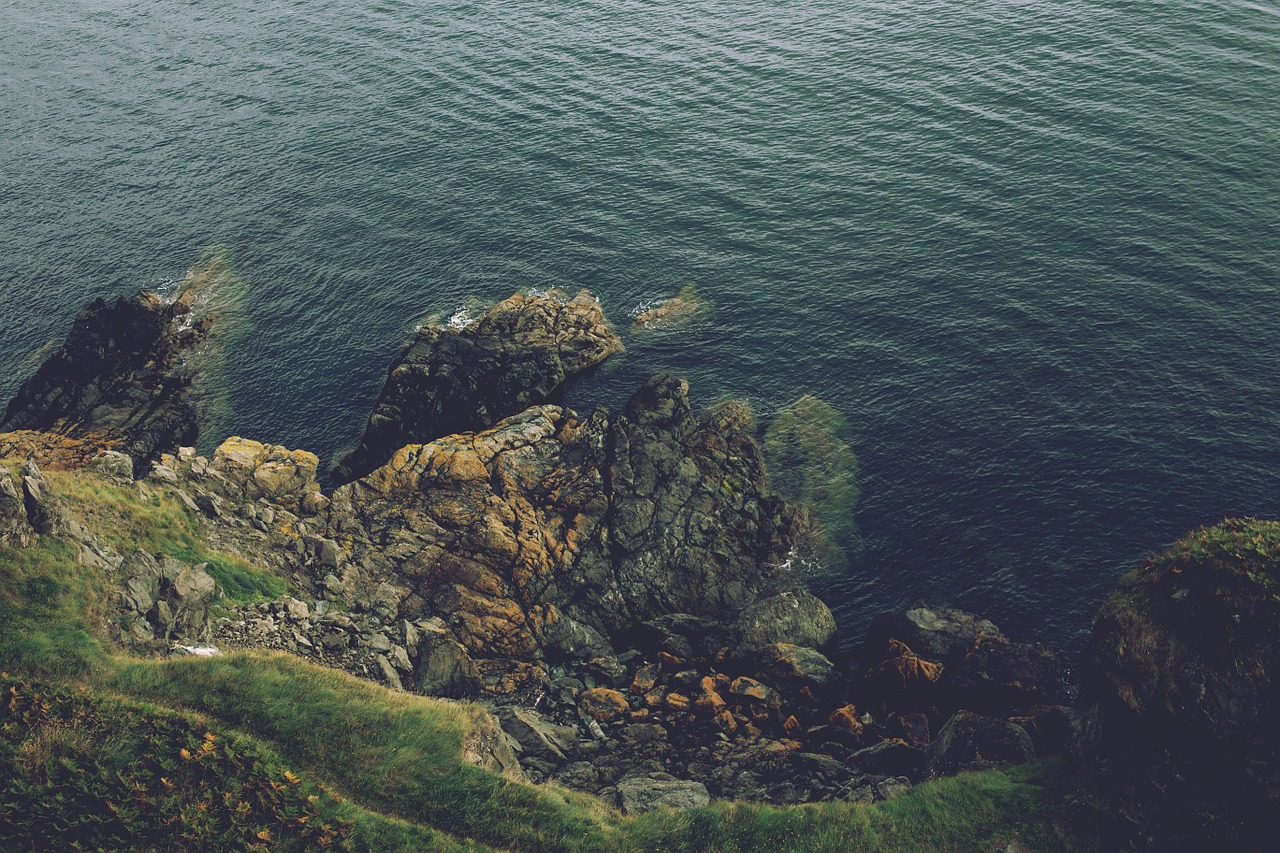 rocks cliff coast free photo