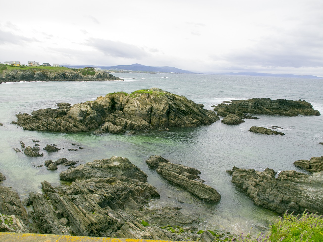 rocks cliffs sea free photo