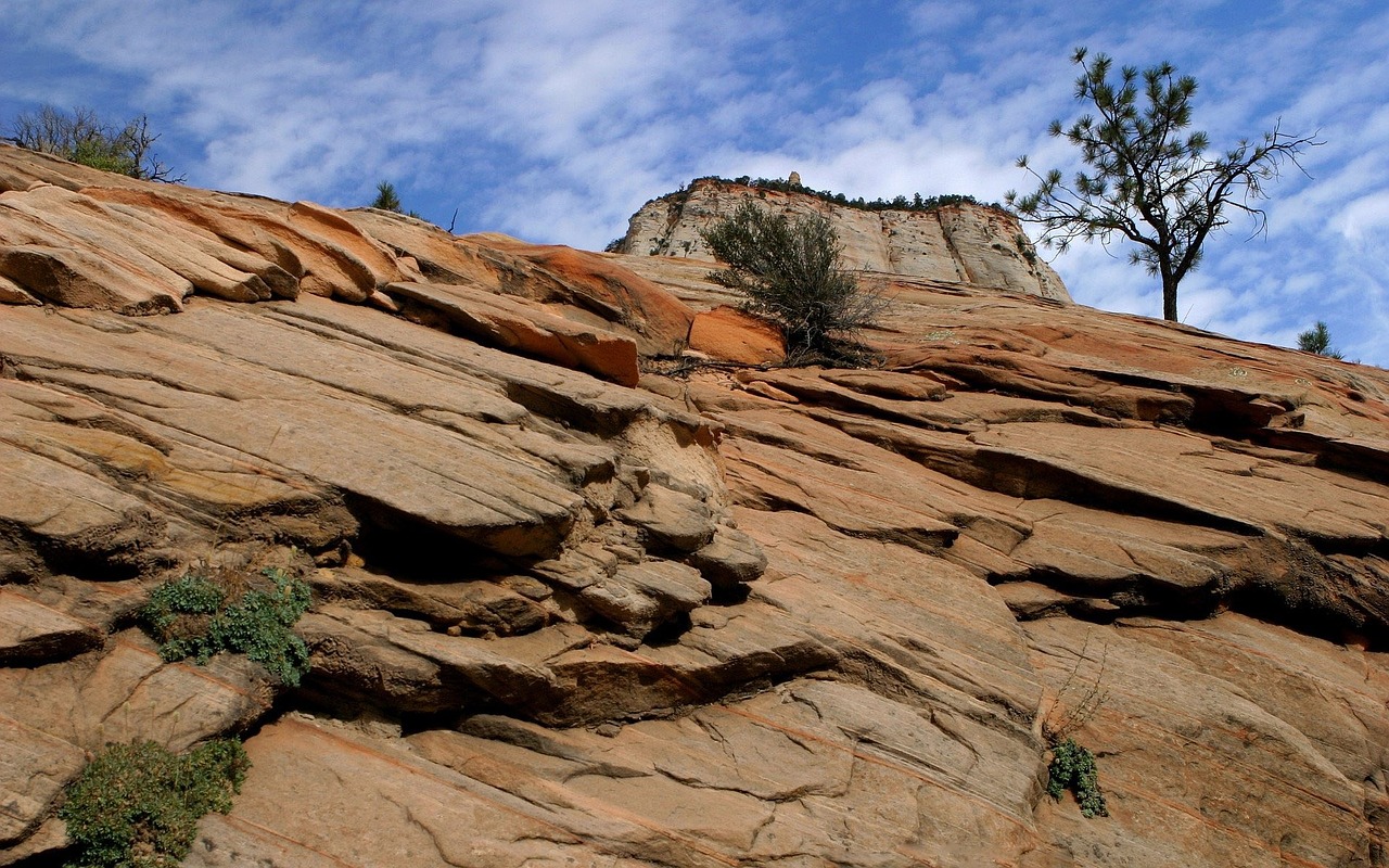 rocks sky nature free photo