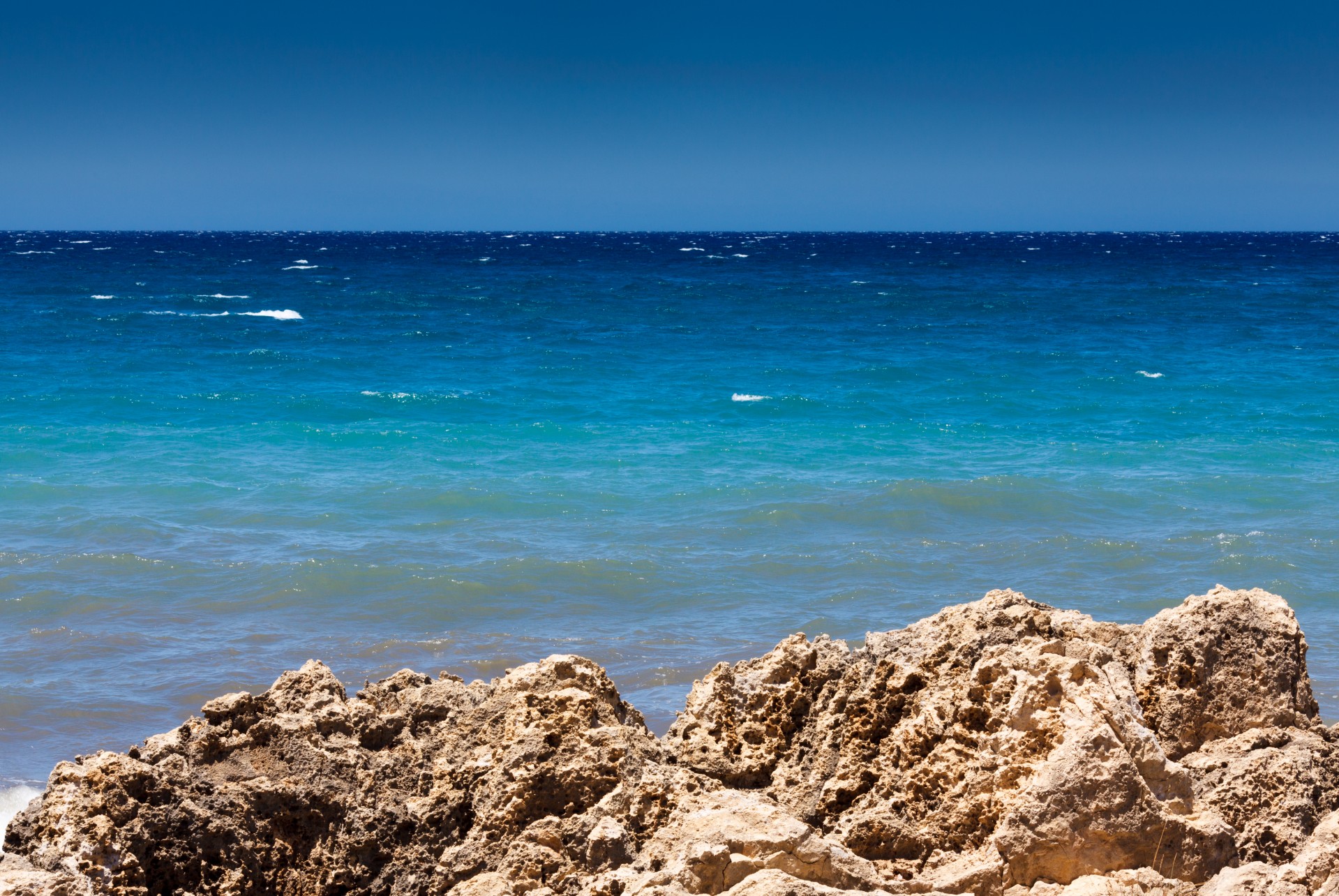 sea landscape rocks free photo