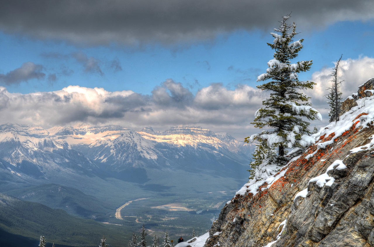 rocky mountains nature free photo