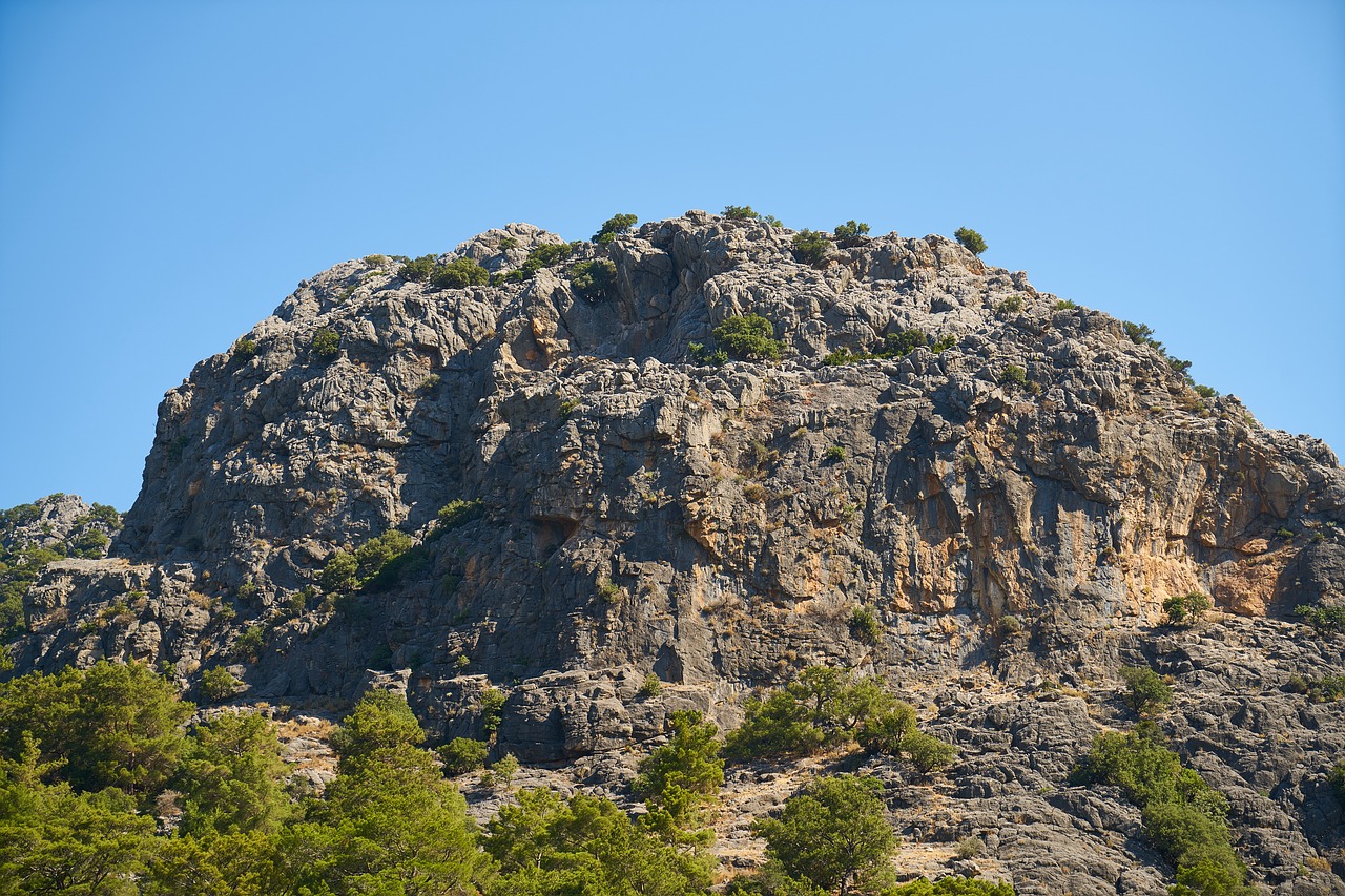 rocky sky stone free photo