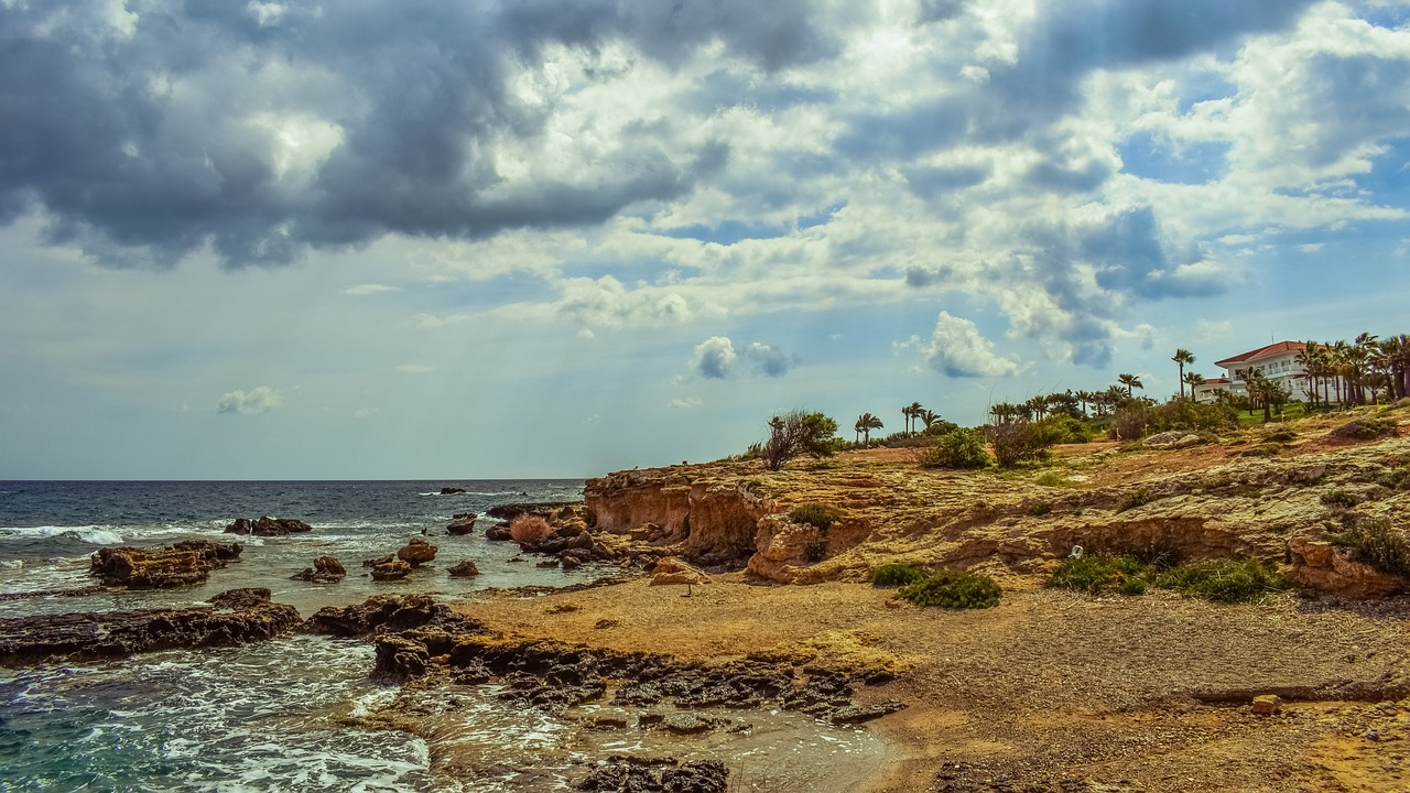 rocky coast nature sea free photo