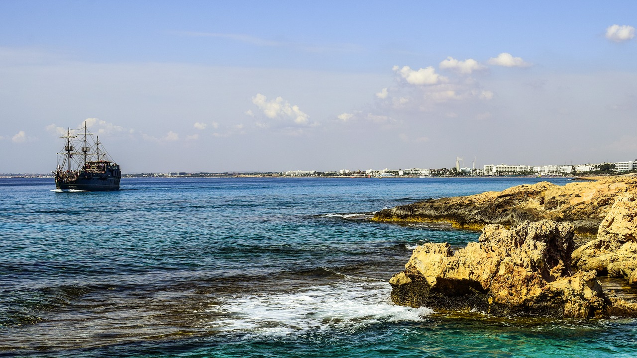 rocky coast sea rocks free photo