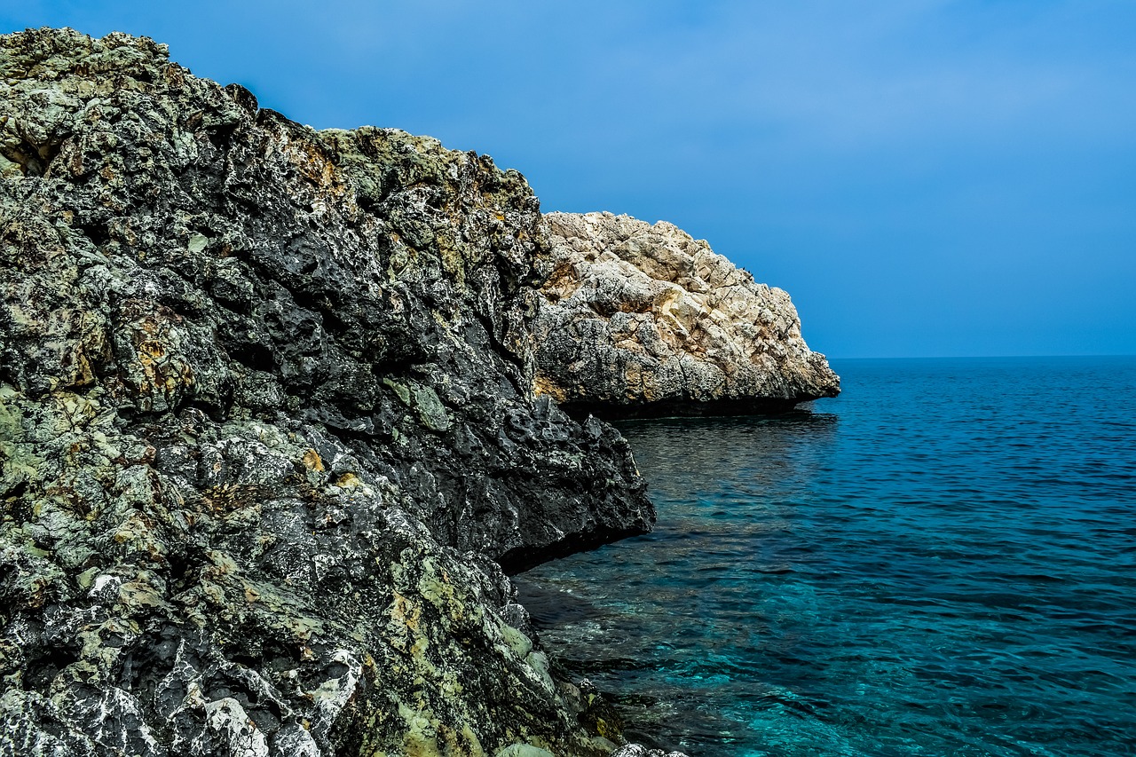 rocky coast nature sea free photo