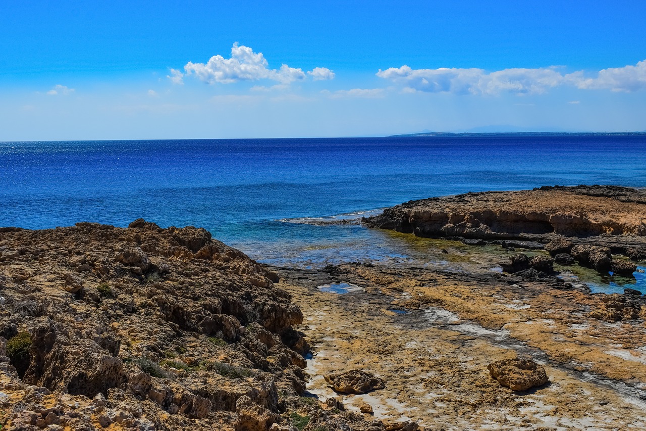 rocky coast nature sea free photo