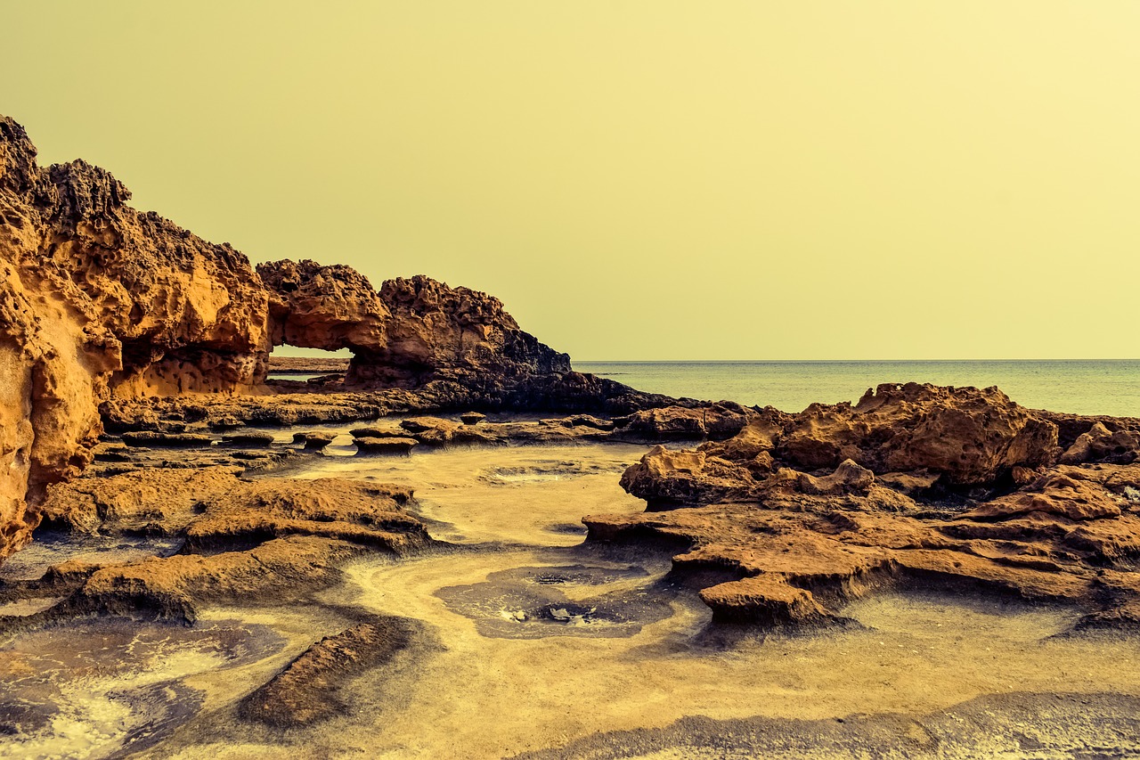 rocky coast  formation  erosion free photo