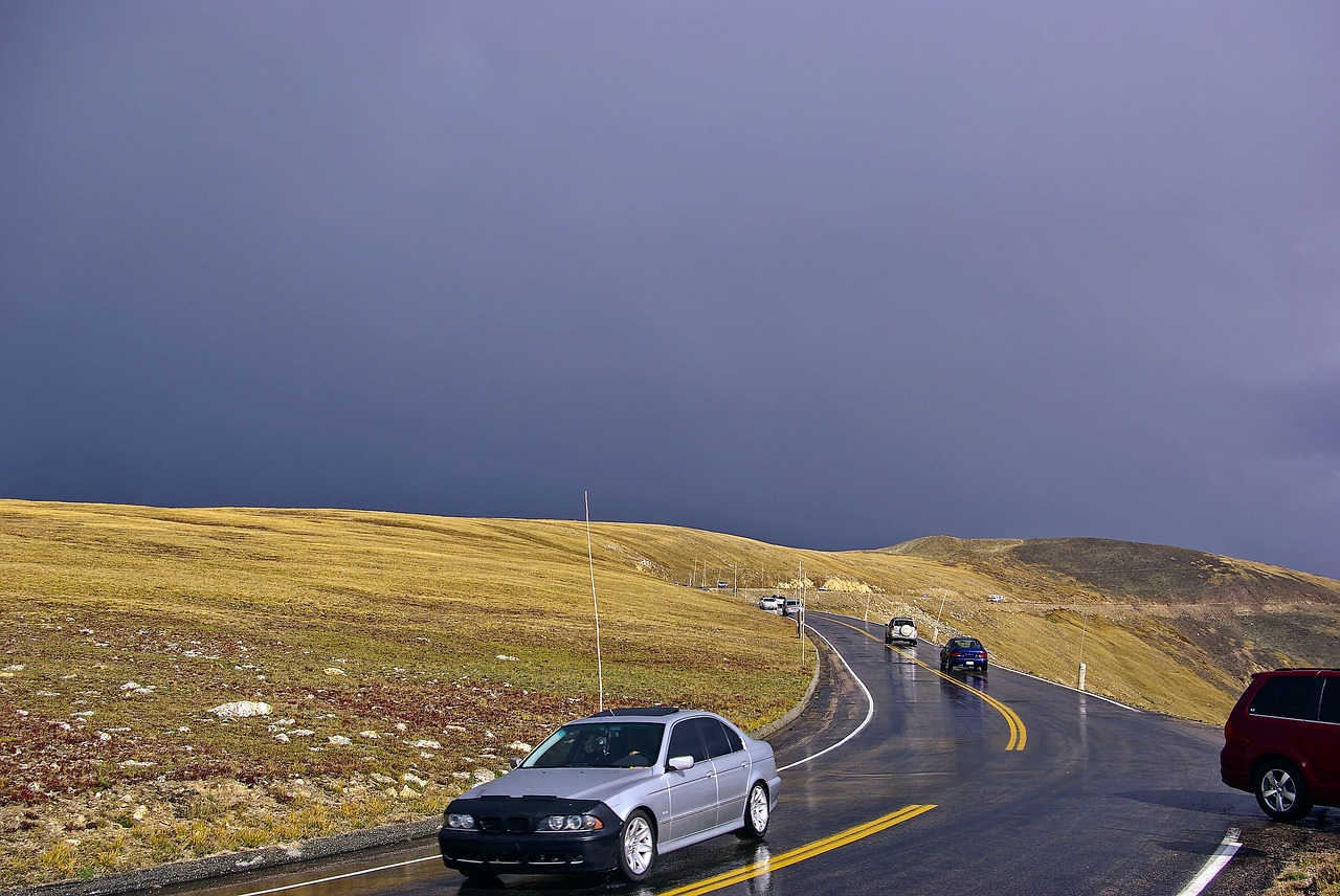 rocky mountain high  dark  sky free photo