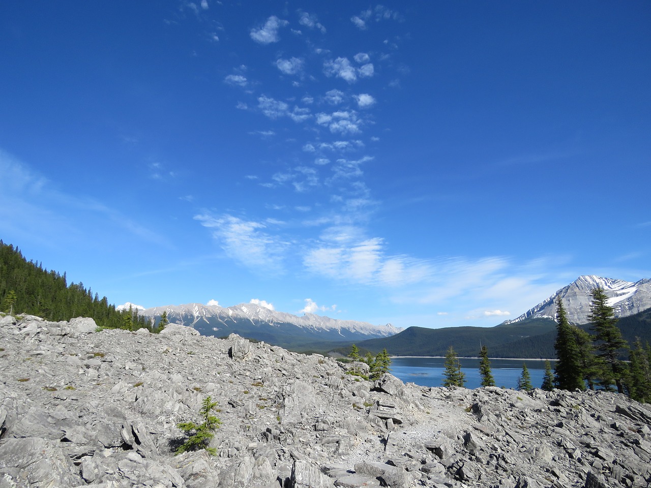 rocky mountains alberta canada free photo