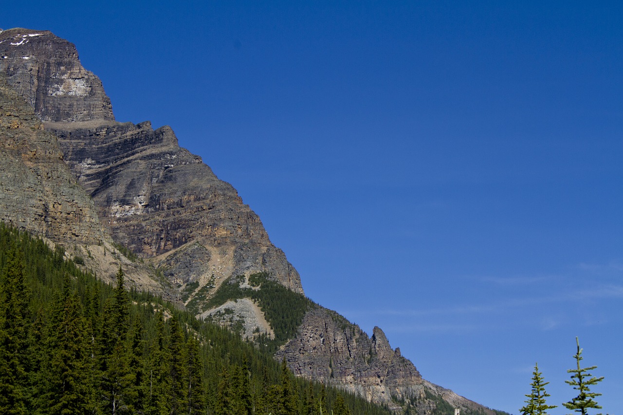 rocky mountains banff national park mountain free photo