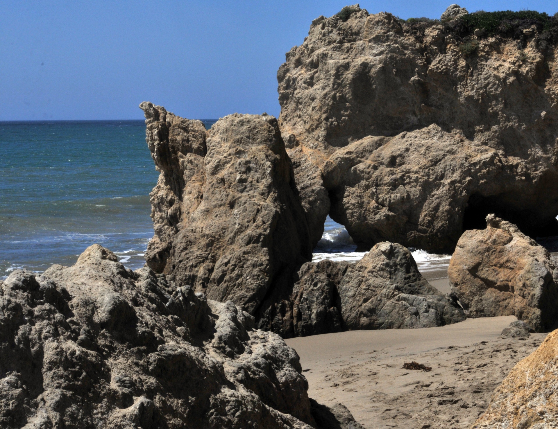 rock rocks ocean free photo