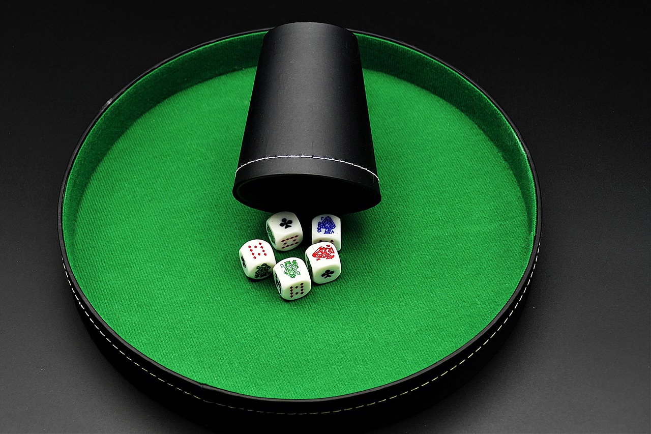 roll the dice  poker  dice poker free photo