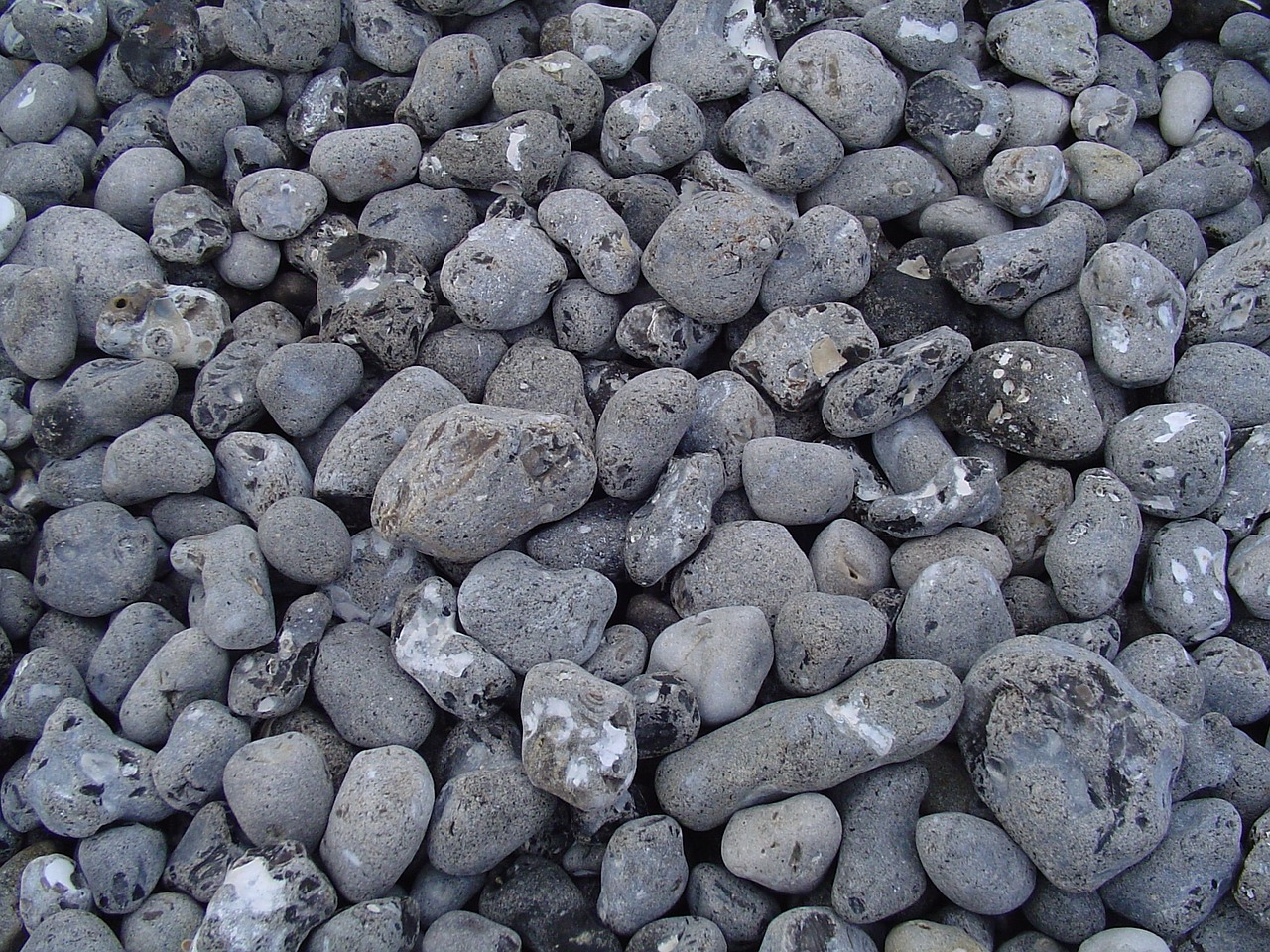 roller grey pebbles free photo