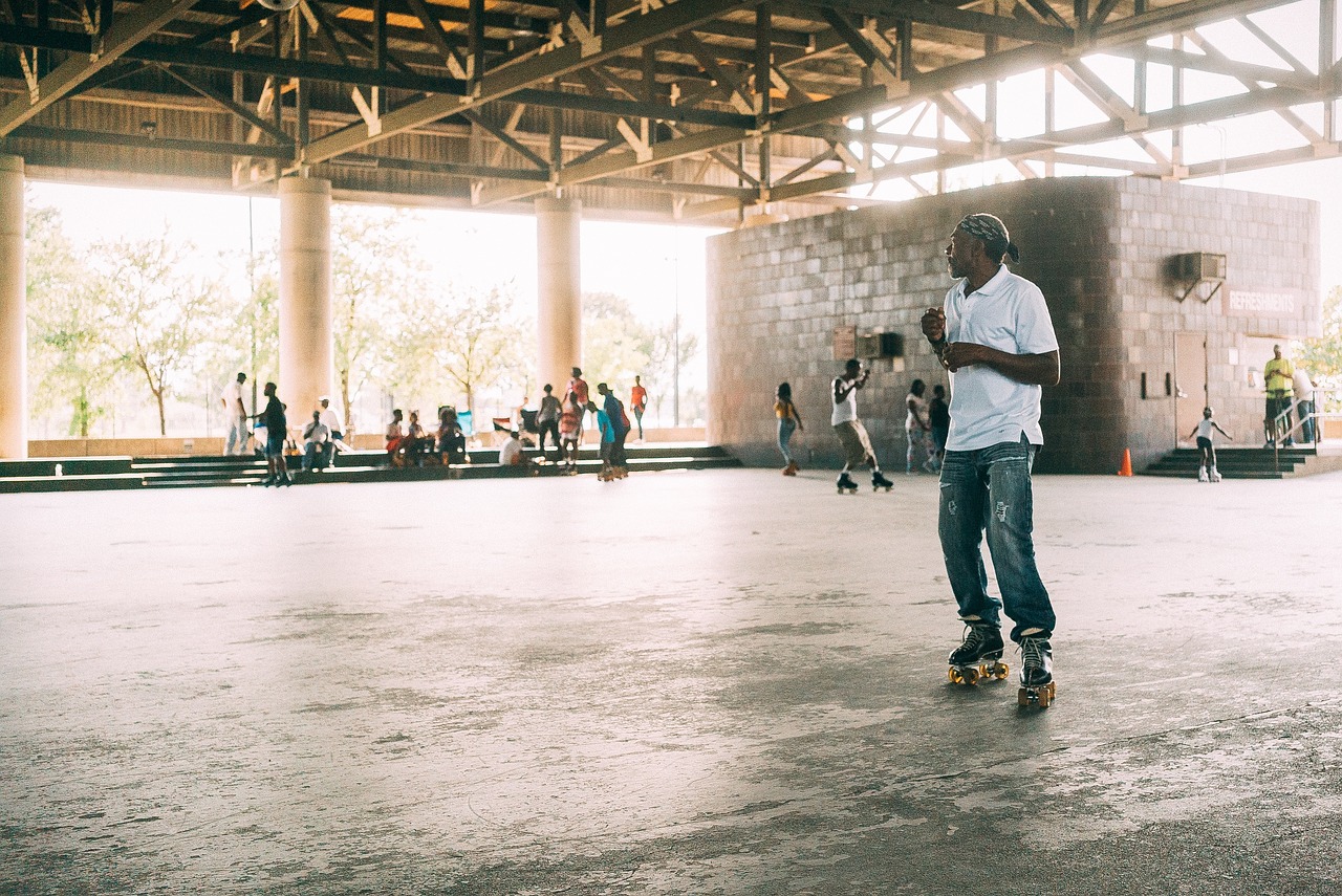 roller skating sport free photo