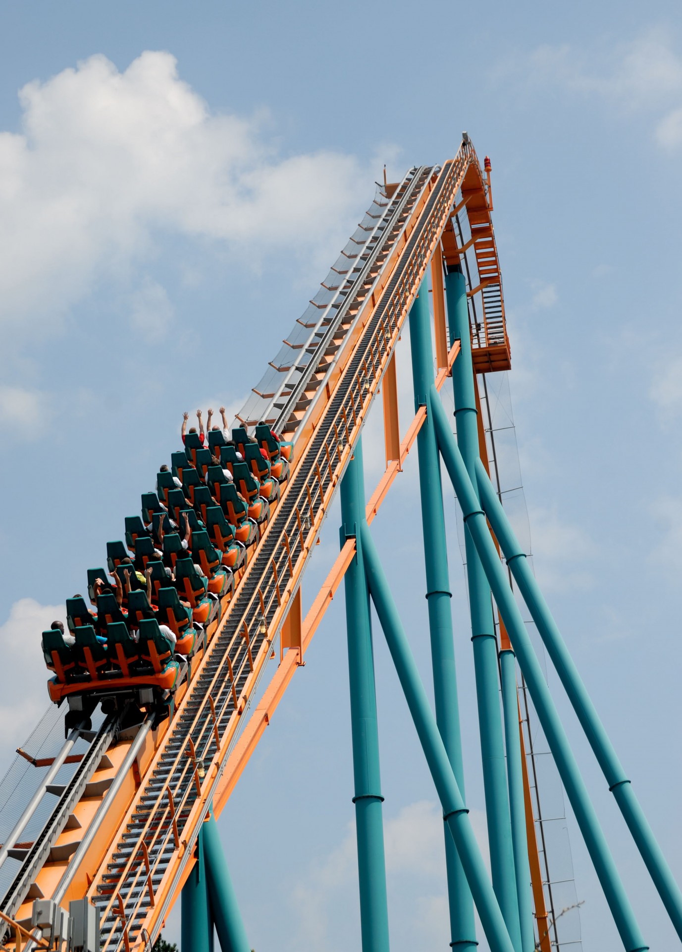 roller coaster ride amusement park free photo