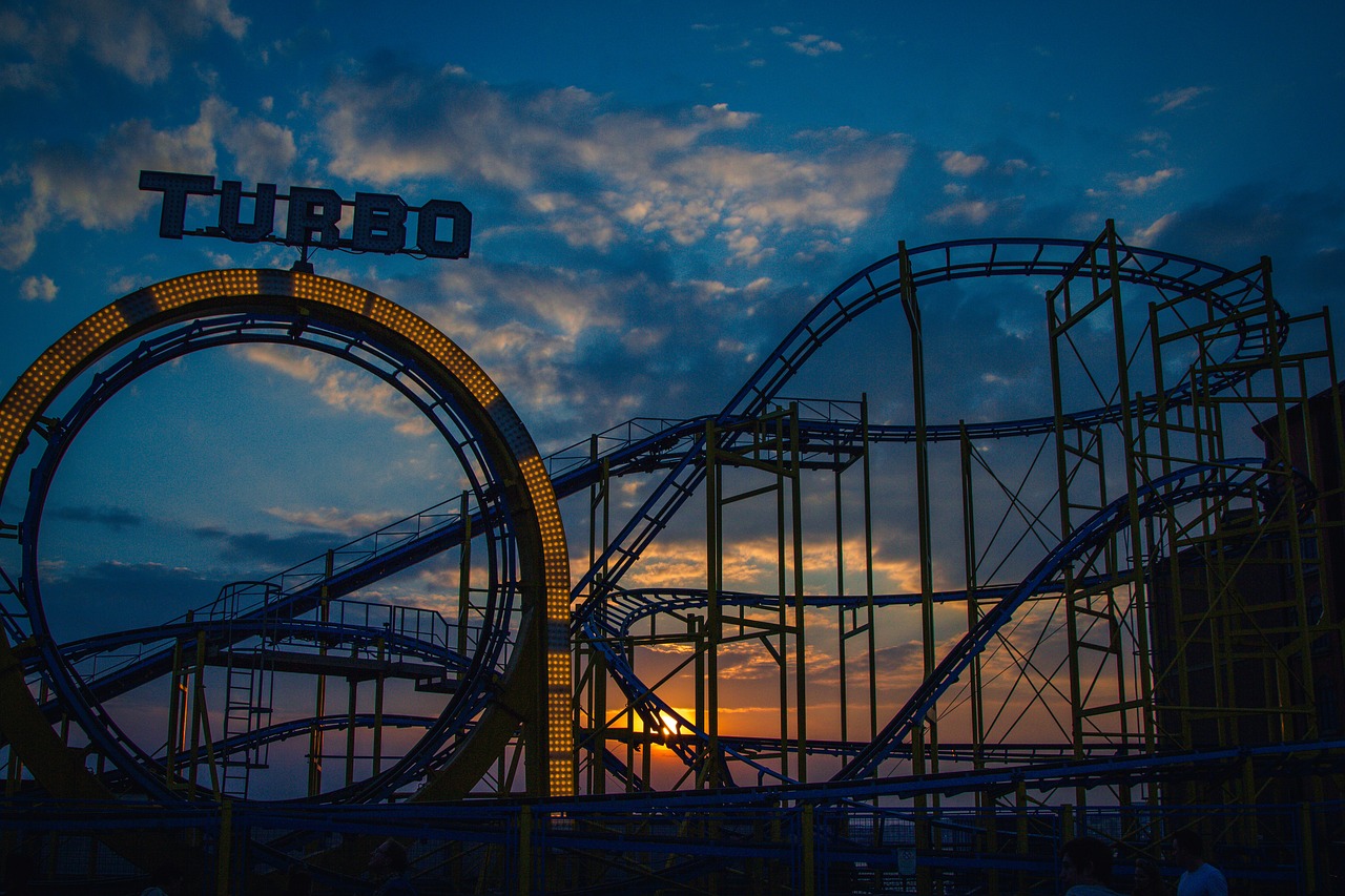 roller coaster turbo sky free photo