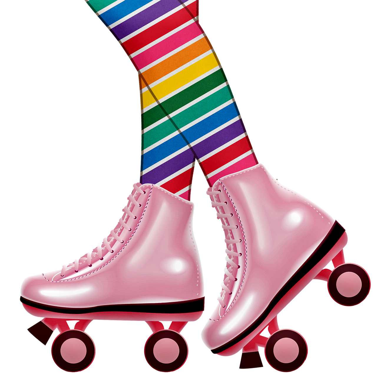 Download free photo of Roller skating legs, roller skating girl ...