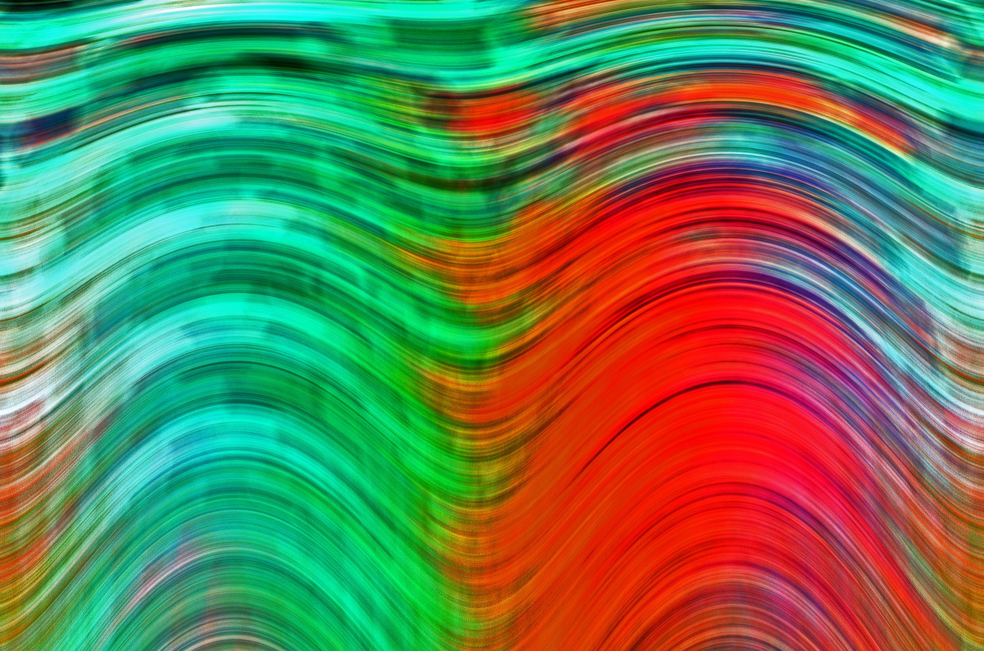 colour waves rolling free photo