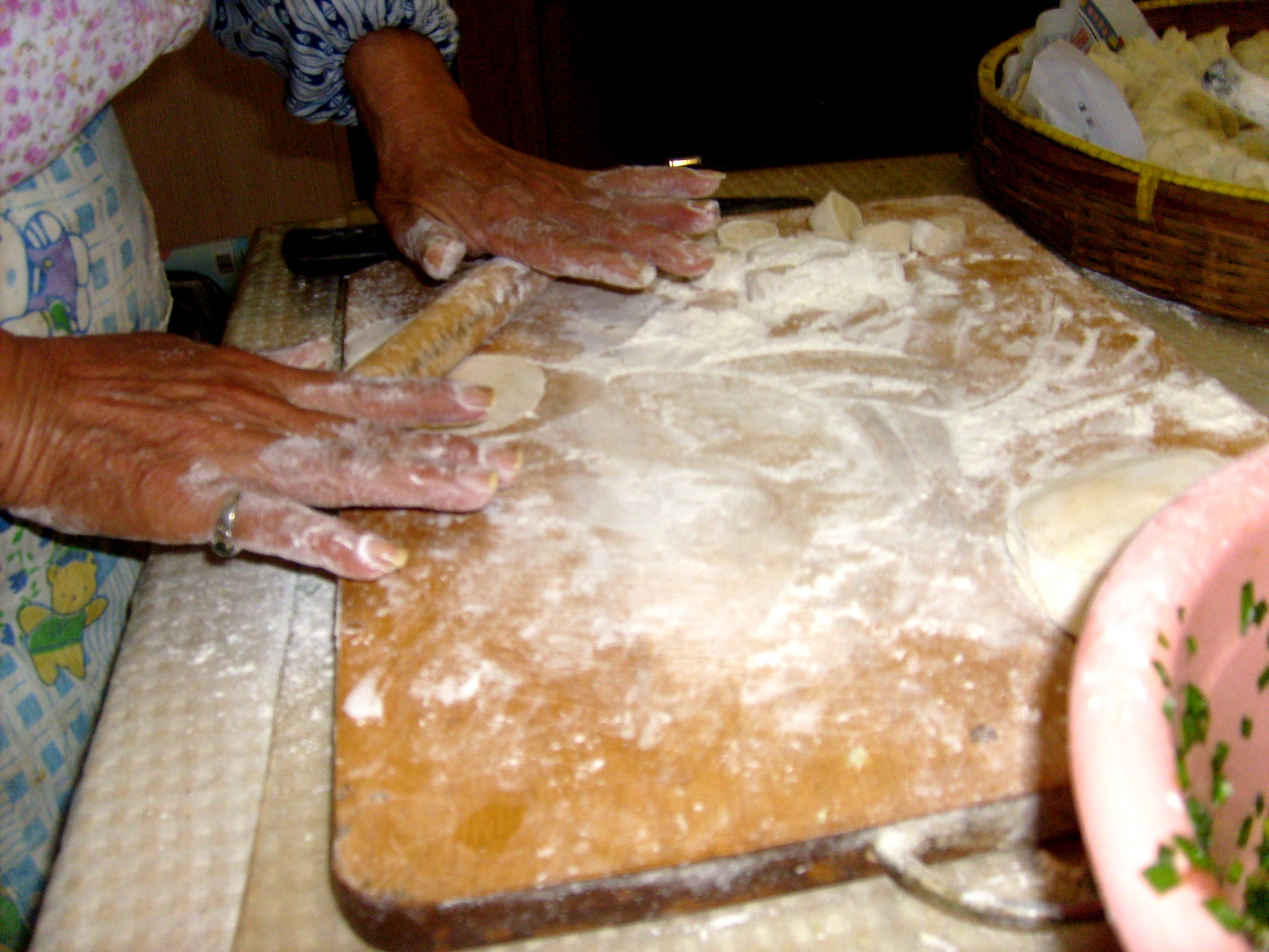 dough roll rolling free photo