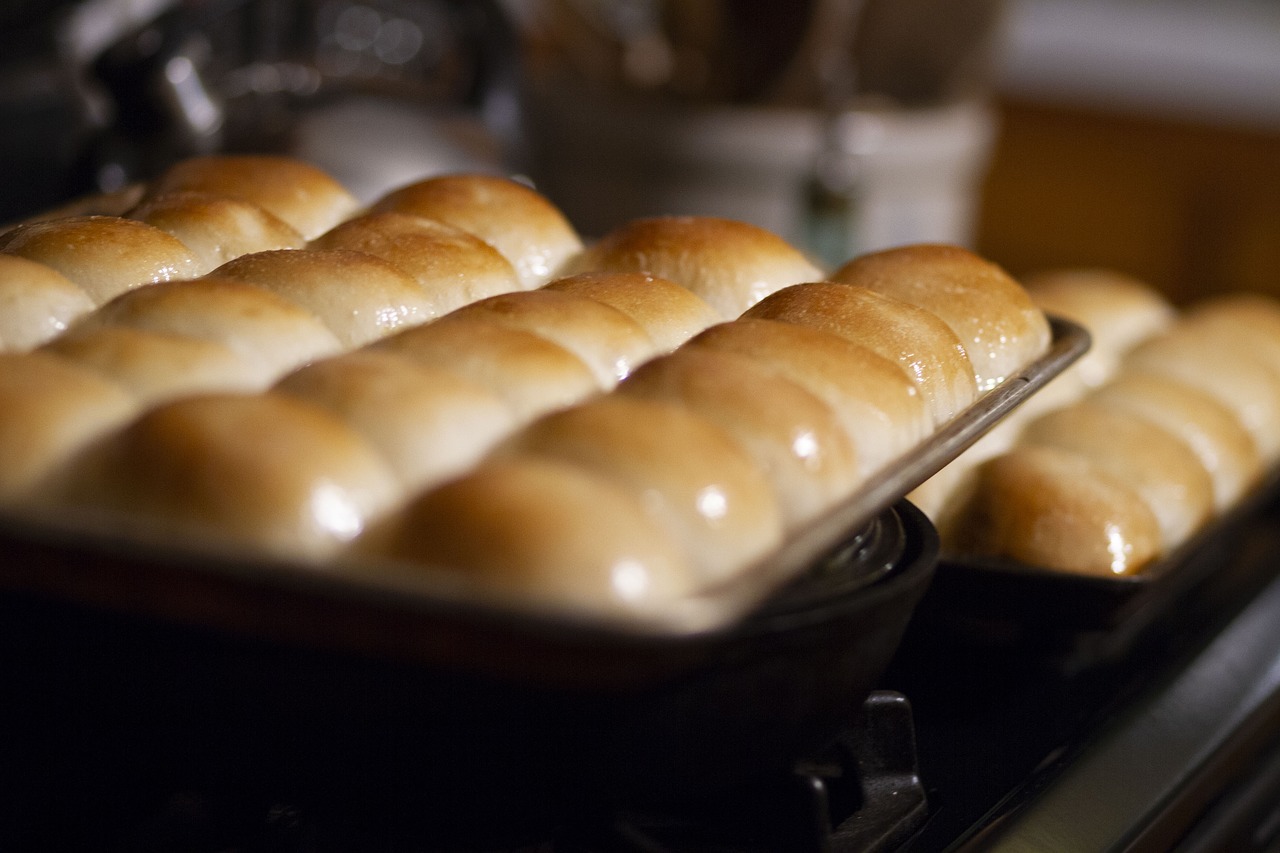 rolls  kitchen  bake free photo