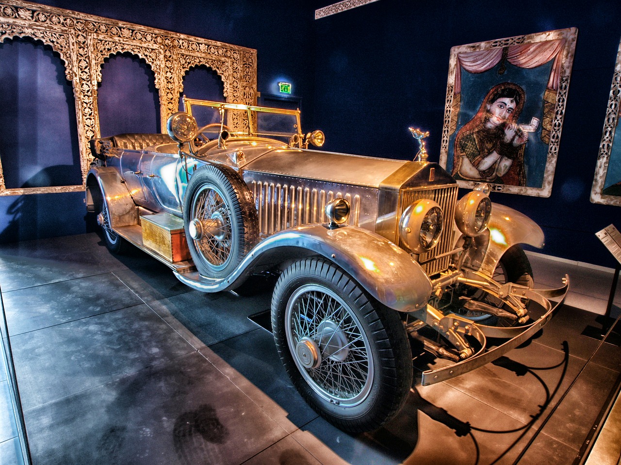 rolls royce 1926 car free photo