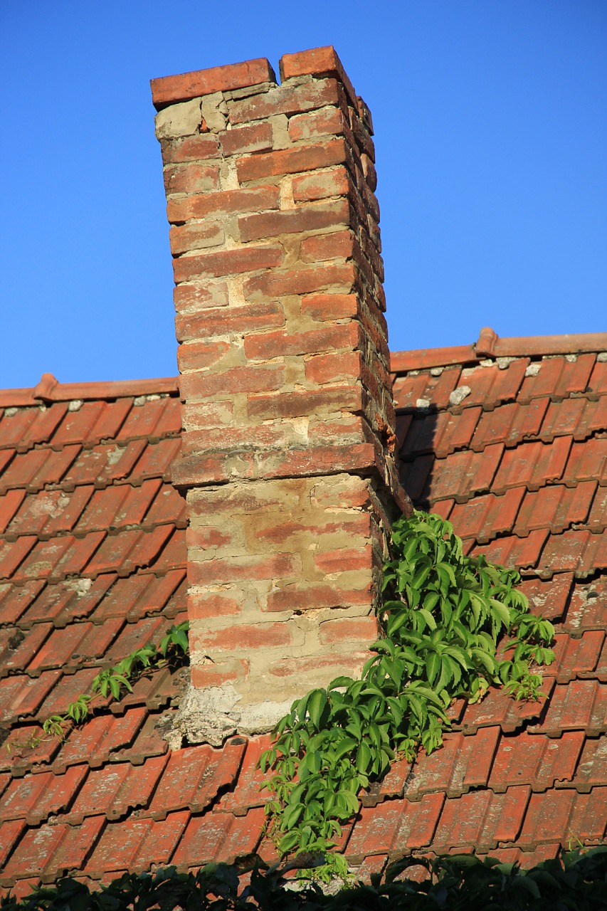rom chimney brick free photo