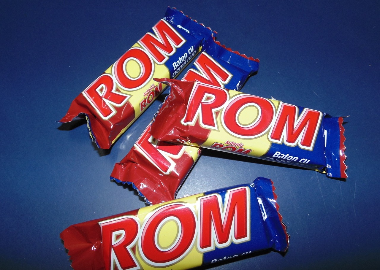 rom bars chocolate romania free photo