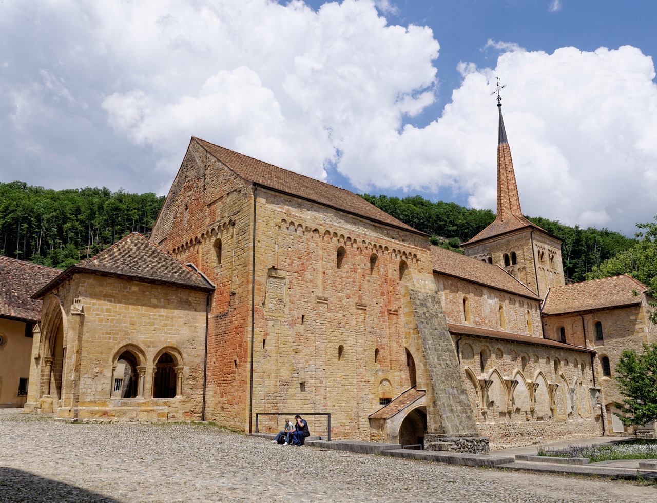 romainmotier switzerland church free photo