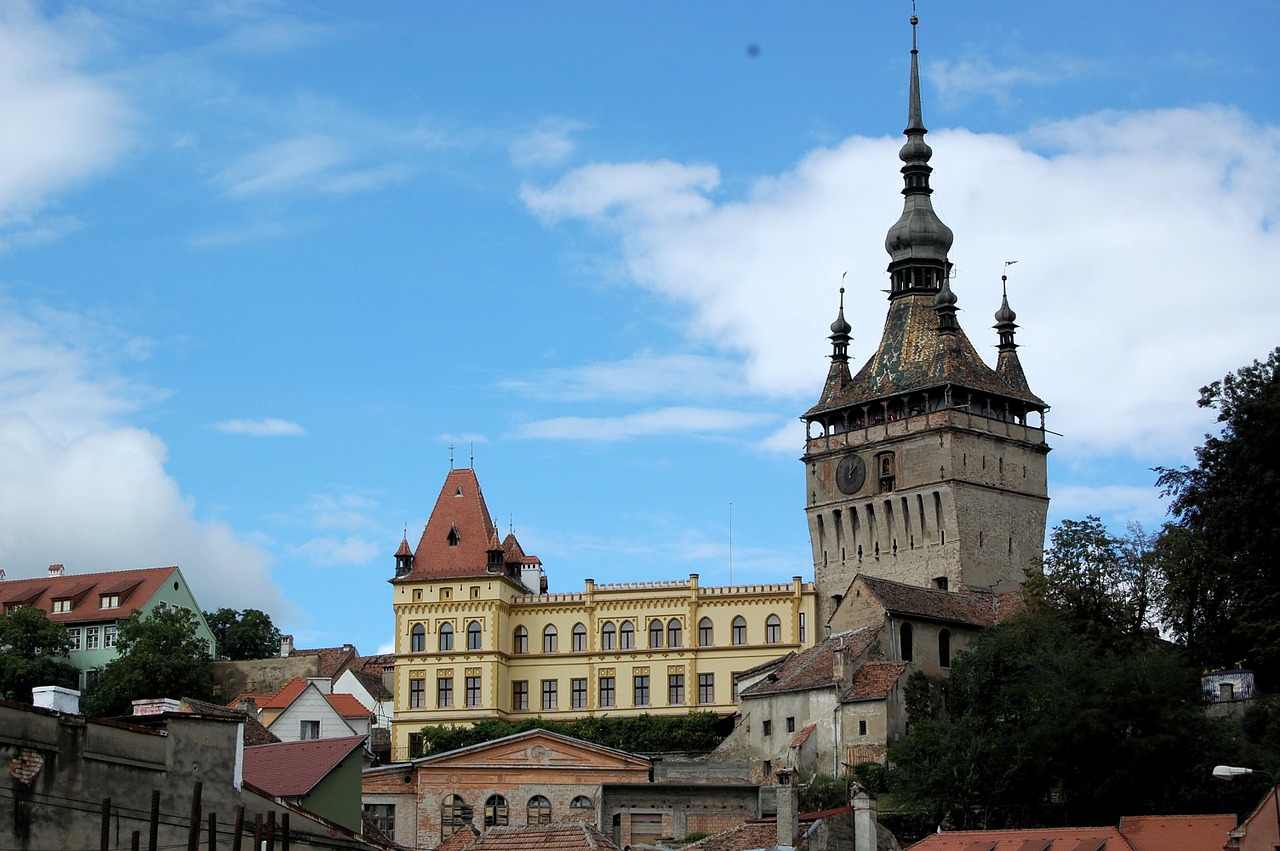 romania sighisoara travel free photo