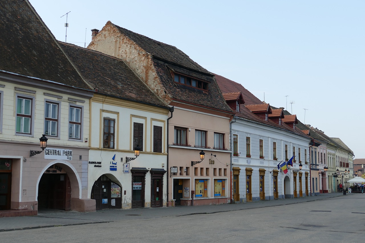 romania  transylvania  historic center free photo