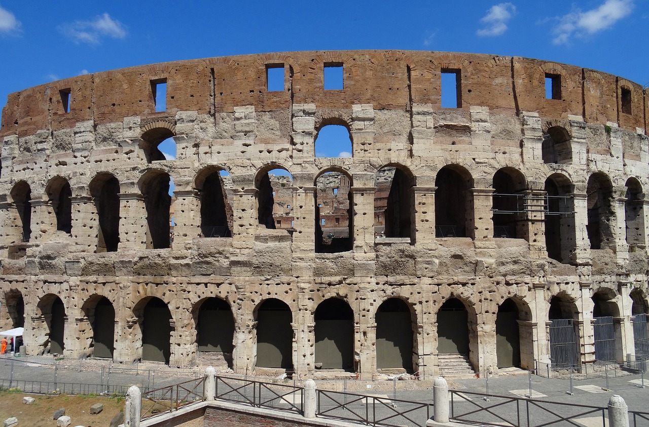 rome coliseum italy free photo